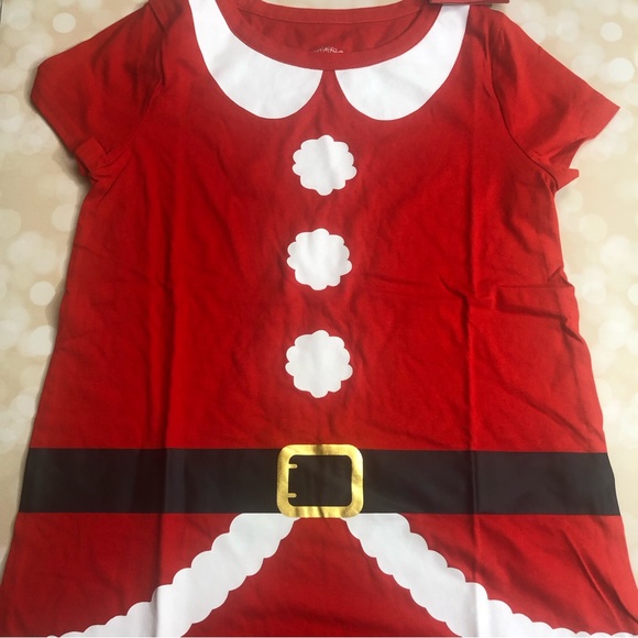 Wondershop Santa Nightgown / Christmas Pajamas in Red — Size: XS — Brand New! - Picture 3 of 6